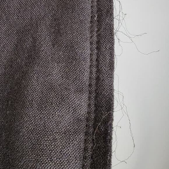 Lanvin 2006 River Collection Castor Beaver Collar Wool Blend Coat 40 - Picture 9 of 15